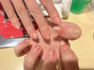 ロング ZIN RUBYNAILのネイルデザイン
