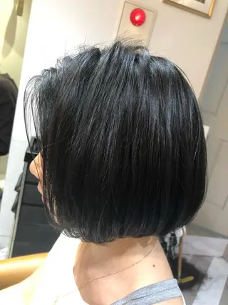 ミディアム 髪質改善縮毛矯正 リピートNo.1米倉のヘアスタイル