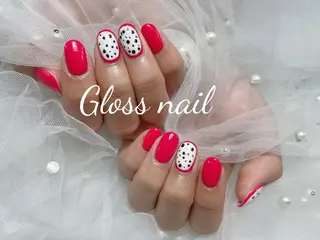 ネイル Gloss nail salonジェル＆長さだし専門店所属・Meri💅ジェル& チップ長さだし専門のネイルデザイン