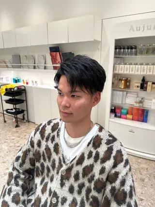 ショート カラー ヘアアレンジ KING of hair byNOISM所属・京都メンズ特化✨ No. 1/ユウキのヘアスタイル