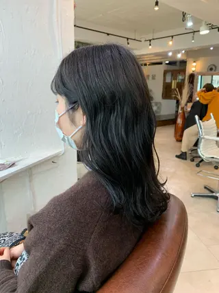 セミロング 💛ハイトーン💛 りむのヘアスタイル