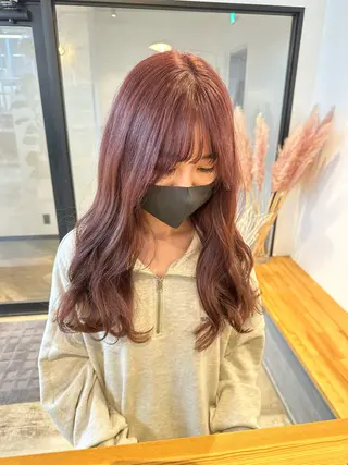 セミロング yuika .のヘアスタイル