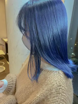 ミディアム かえ🩶韓国ボブ🎀 透明感カラー🥣のヘアスタイル