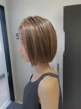 ショート カラー メンズ特化 パーマ/オザワのヘアスタイル