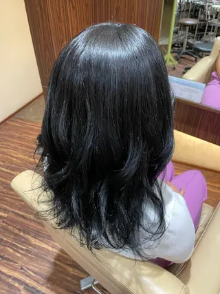 ロング 金子 珠梨のヘアスタイル