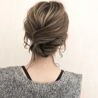 ヘアアレンジ 若井 春実のヘアスタイル