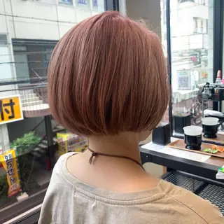 ショート カラー 💎エクステ専門店 BIZE梅田🇰🇷のヘアスタイル