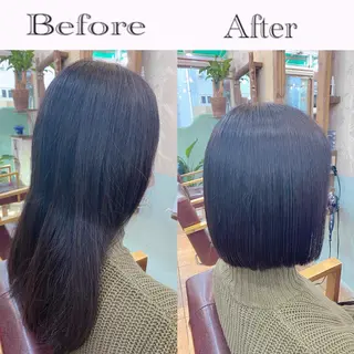 ショート 🎀ブリーチなし 透明感🎀yuhiのヘアスタイル