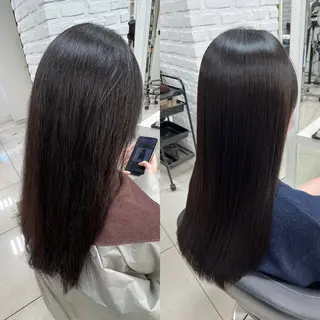 ロング パーマ 染野 匠のヘアスタイル