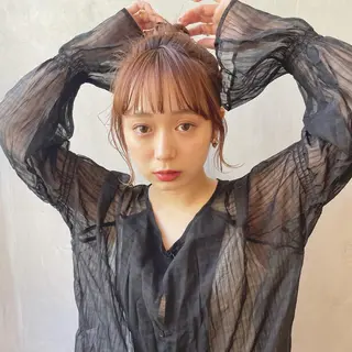 ミディアム カラー 🫧透明感ヘア🫧 🧸竹花　彩希🧸のヘアスタイル