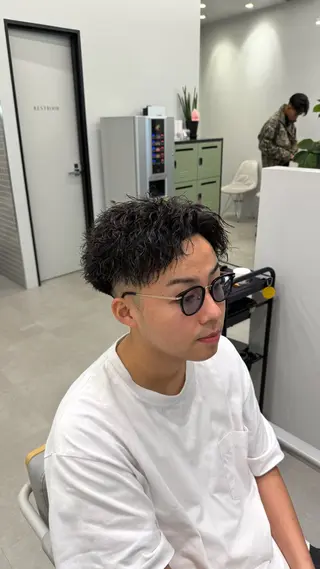 メンズ Joule 植木永遠のヘアスタイル