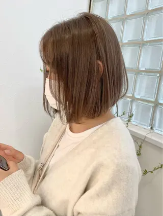 ミディアム カラー ヘアアレンジ JIEN 🌷 sakuraのヘアスタイル