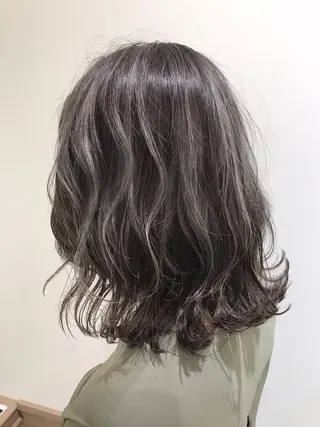 ミディアム 新宿 木下拓哉のヘアスタイル