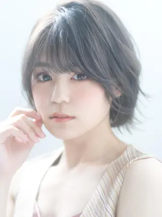 ショート カラー 🎀ハイトーン/レイ ヤー/Reina🎀のヘアスタイル