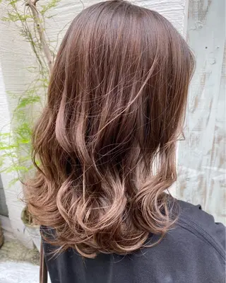 ミディアム カラー uros.所属・メンズパーマ/ エクステ🌞セナのヘアスタイル