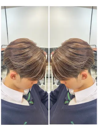 ショート カラー メンズ 🐉『メンズ美容師』 吉田龍星🐉のヘアスタイル