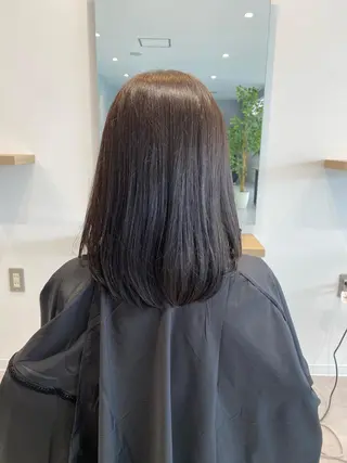 ミディアム カラー Hair Ange伊達店所属・山口 美緒のヘアスタイル