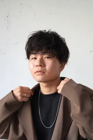 ショート パーマ メンズ ツイストスパイラル/ メンズパーマ/ハルキのヘアスタイル