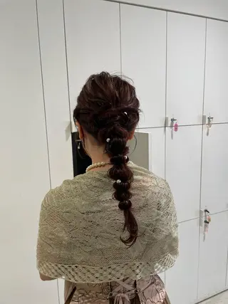 ヘアアレンジ loely 💞miyuのヘアスタイル