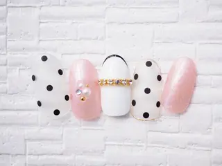 ネイル トップネイリスト Ribbon立川店のネイルデザイン