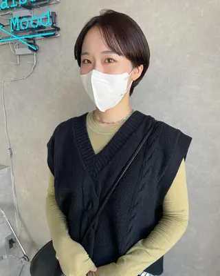 ショート 河原 亮のヘアスタイル