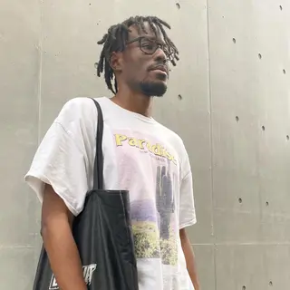 ショート カラー パーマ ヘアアレンジ メンズ キッズ ネイル マツエク・マツパ 中元 淳のヘアスタイル