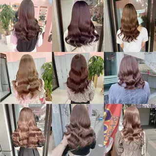 ロング カラー カットカラー特化 ⭐️代表⭐️のヘアスタイル