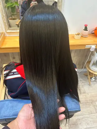ロング カラー Hair  salon Orchid所属・✨透明感カラー✨小形 大美✨のヘアスタイル