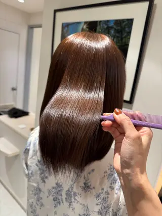 セミロング kanna カンナのヘアスタイル