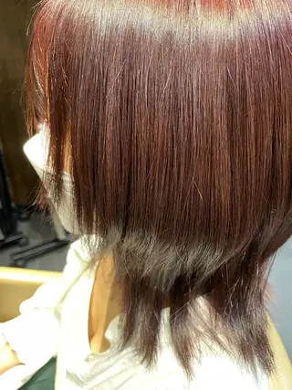 ショート カラー SIGN店長中村 レイヤーカット募集のヘアスタイル