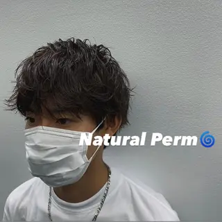 ショート パーマ BEAUTRIUM青山所属・飯塚 新のヘアスタイル