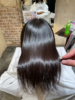 ロング ノンダメージサロン/ 福谷 将のヘアスタイル