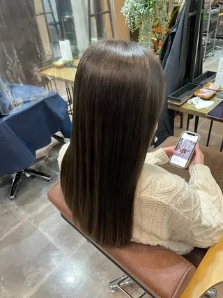 ロング カラー newiGRANDE 🌈萩原聖也のヘアスタイル