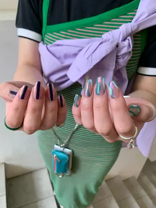 ネイル 【韓国ヘア・ネイル】 HINATA🍒のネイルデザイン