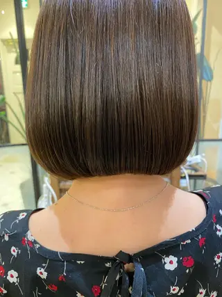 ショート ボブ韓国風レイヤー 髪質改善/畠中ケントのヘアスタイル
