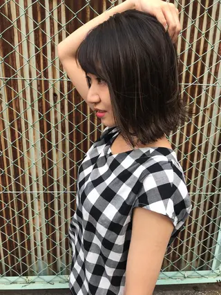 ショート Hair＆ＭakeEPIC所属・hair &make EPICRUMIのヘアスタイル