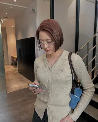 ミディアム カラー ヘアアレンジ キッズ GOTODAY SHAiRE SALON (原宿本店)所属・sakurai kana 🎀のヘアスタイル