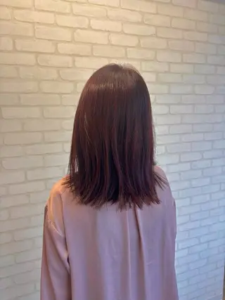 セミロング カラー TOMOYA /カラー・縮毛のヘアスタイル