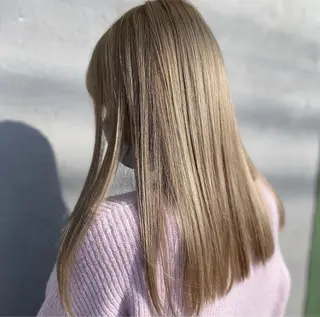 セミロング カラー 北九州美容室 🇰🇷mahiroのヘアスタイル