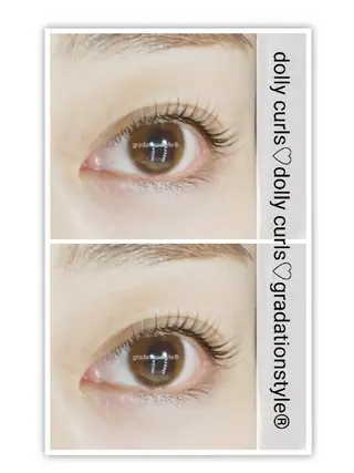 マツエク・マツパ 🎼グラデーション スタイル札幌♫*⁠✧のマツエク・マツパデザイン