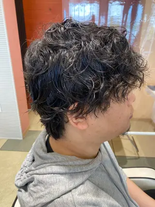 パーマ メンズ 💈豊橋メンズ専門 NO.1刑部七海💈のヘアスタイル