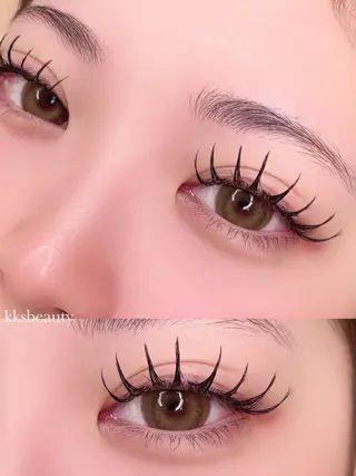 マツエク・マツパ KKSBeauty 心斎橋店のマツエク・マツパデザイン