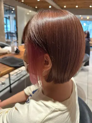 ショート カラー trym/ 木原裕希のヘアスタイル