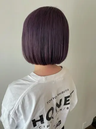 ショート カラー 安藤 佑衣のヘアスタイル