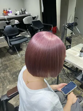 カラー ハイトーン/艶カラー /渋谷/  juriのヘアスタイル