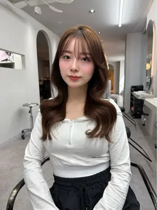 ロング カラー Votan  tenjin所属・平山 翔意のヘアスタイル