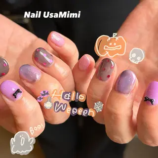 ショート 本町Nail Usa Mimi  SAKIのネイルデザイン