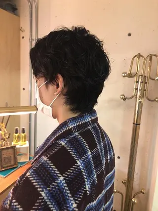 パーマ メンズ パーマ美容師 hanaのヘアスタイル
