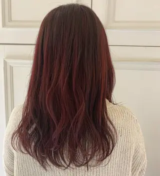 セミロング 田中 未澪のヘアスタイル