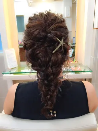 ヘアアレンジ やまだ まいのヘアスタイル